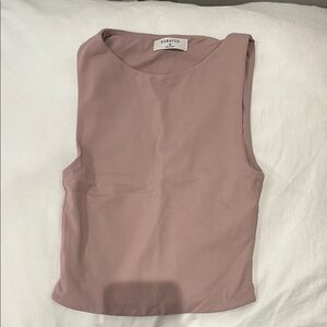 Babaton Women's Pink Sleeveless Top